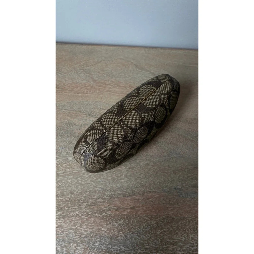 Coach Signature C Monogram Eyeglasses Case
